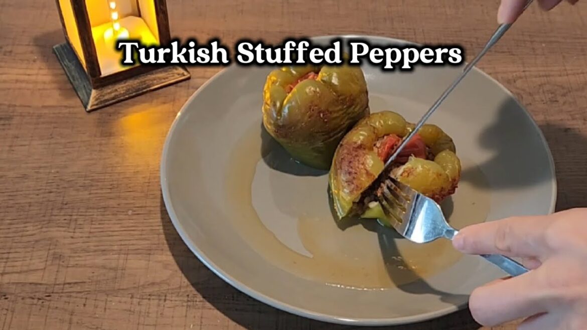 Turkish Stuffed Peppers (Biber Dolma) | Easy & Delicious Homemade Recipe