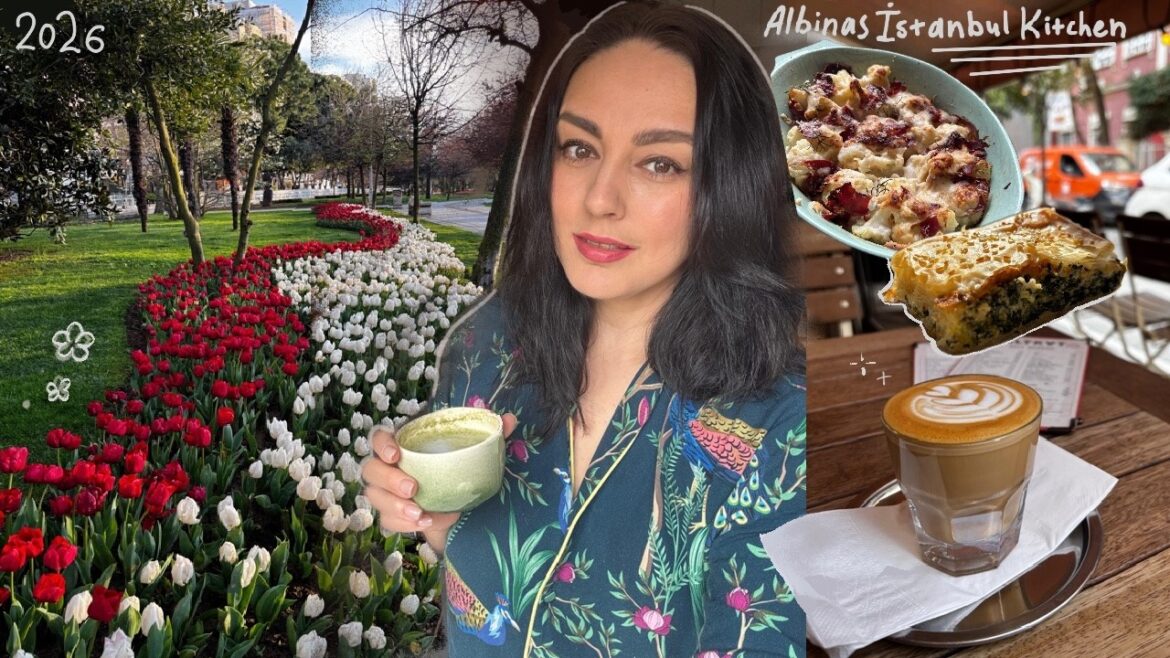 Лучший греческий пирог - спанакопита , закупки в Метро, фестиваль тюльпанов в Стамбуле