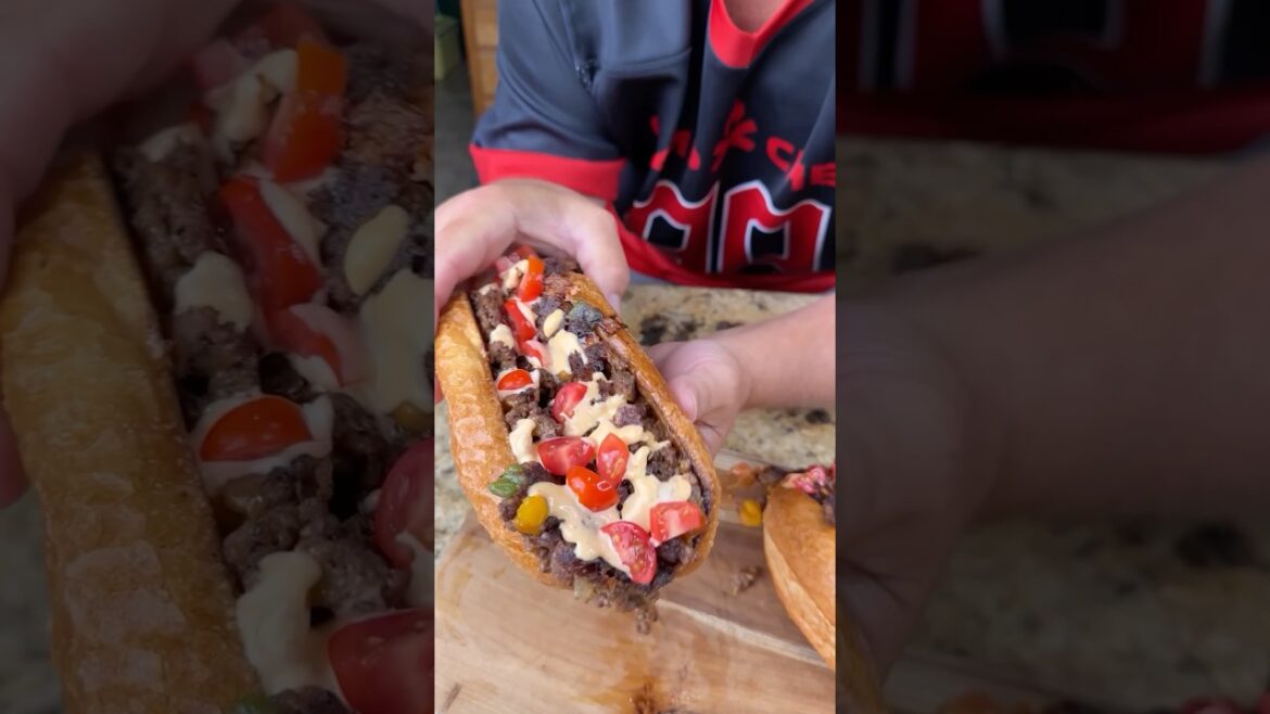 Chopped Cheese using the @c@campchefridiron Gameday Griddle!  #choppedcheese #grillingseason