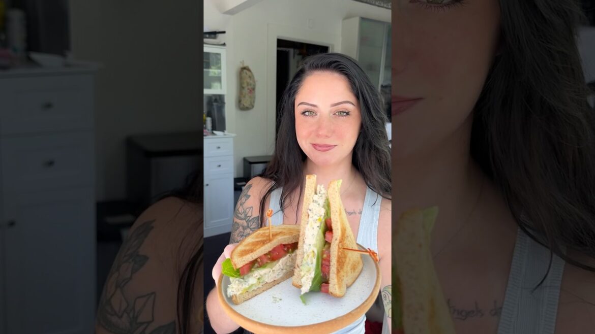 Chicken Salad Sandwich!! #cooking #easyrecipe #sandwich