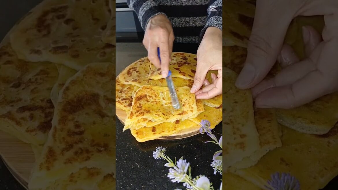 Msemen marocain sans farine blanche/ Moroccan crepes