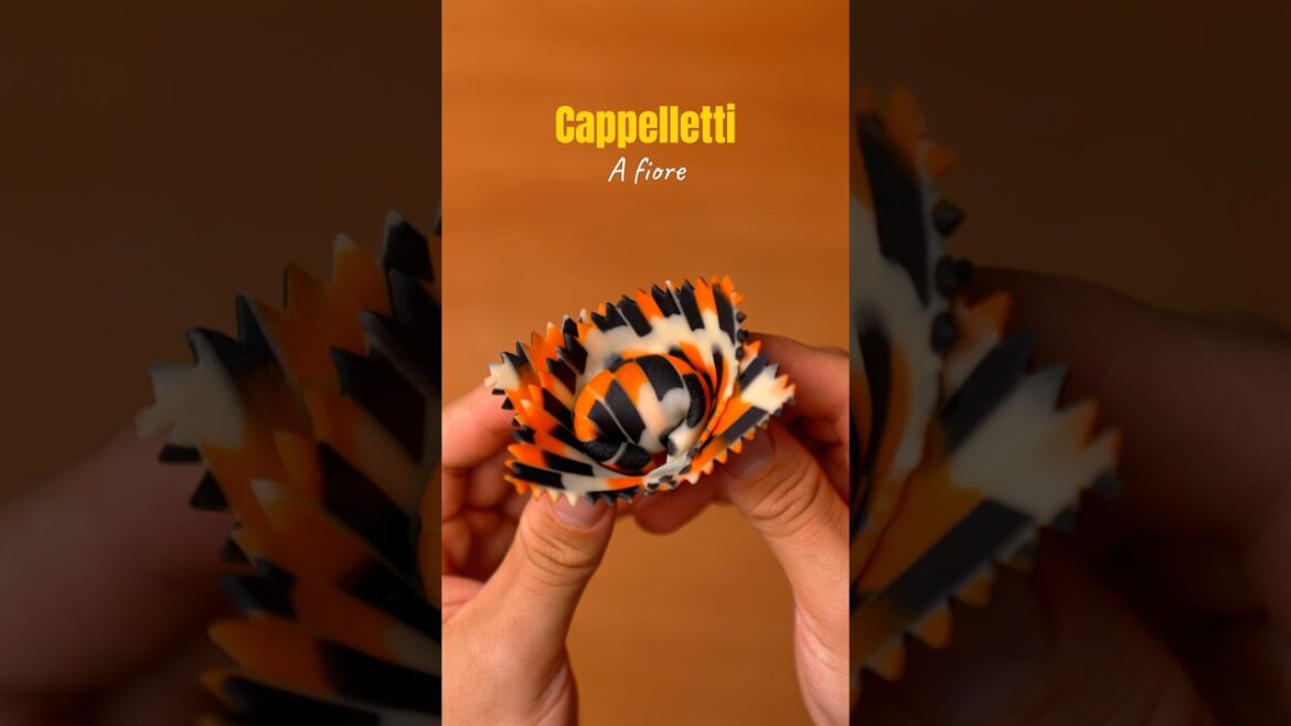 Cappelletti a fiore #pasta #ravioli