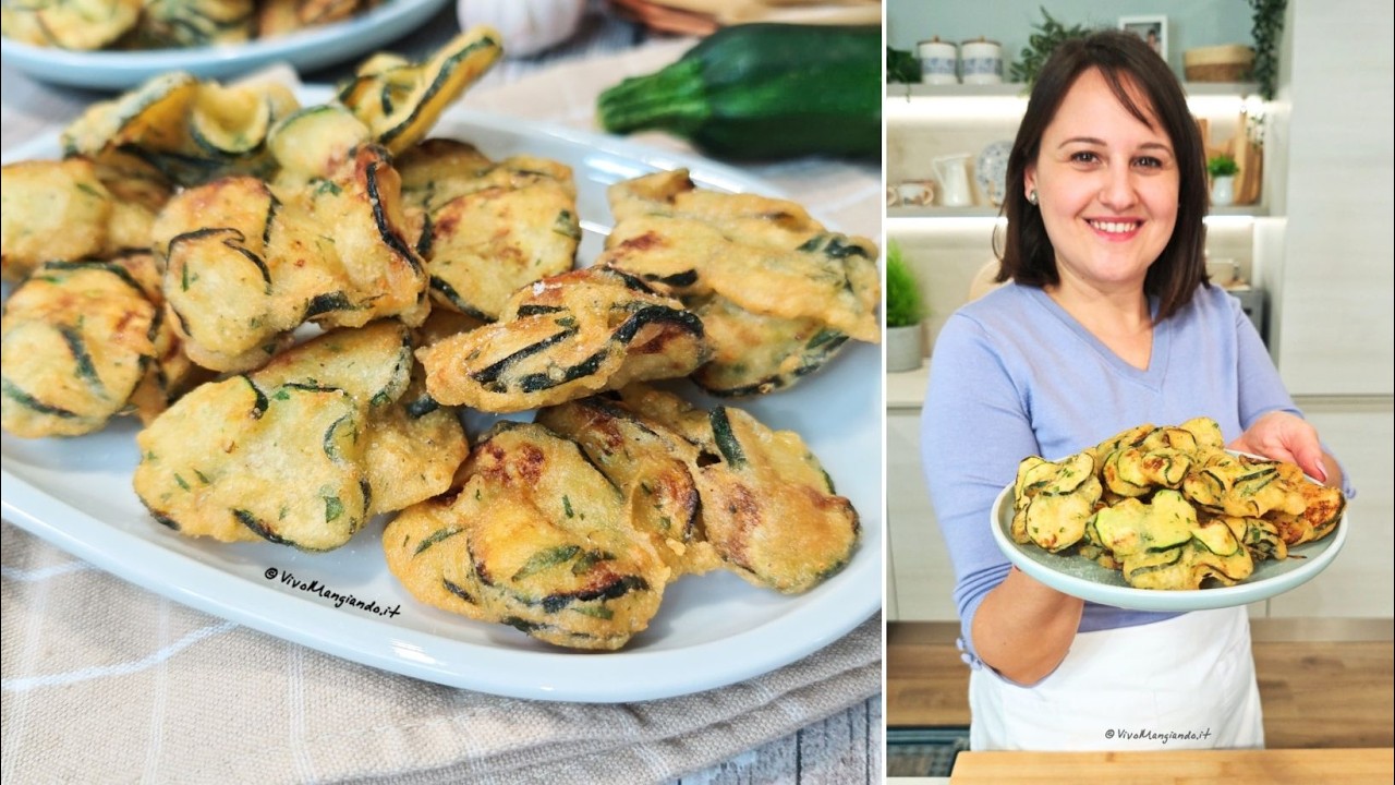 Frittelle di zucchine croccanti con pastella - Dining and Cooking