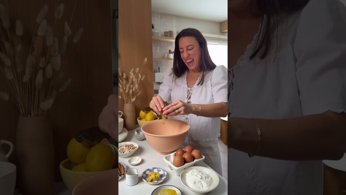 Revani Cake (Greek Semolina Cake with Syrup)