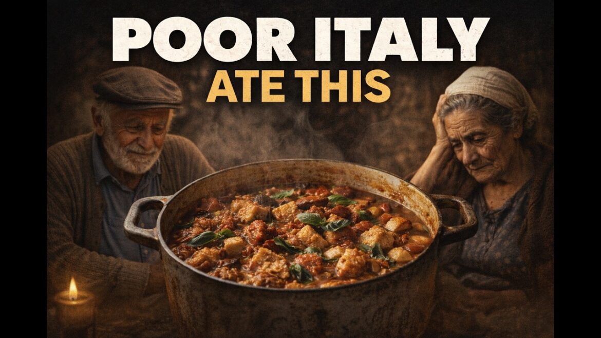 25 Lost Italian Recipes That Kept Villages alive - simple meals for poor people.