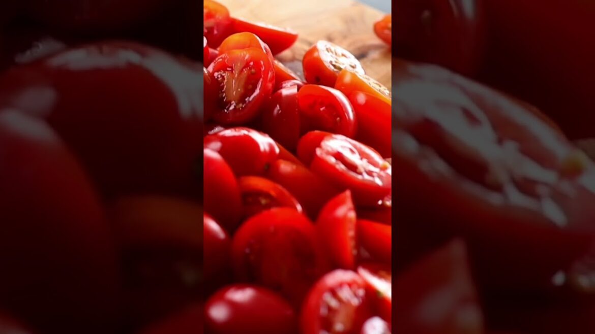 Greek Inspired Pasta in 12 Minutes #shorts