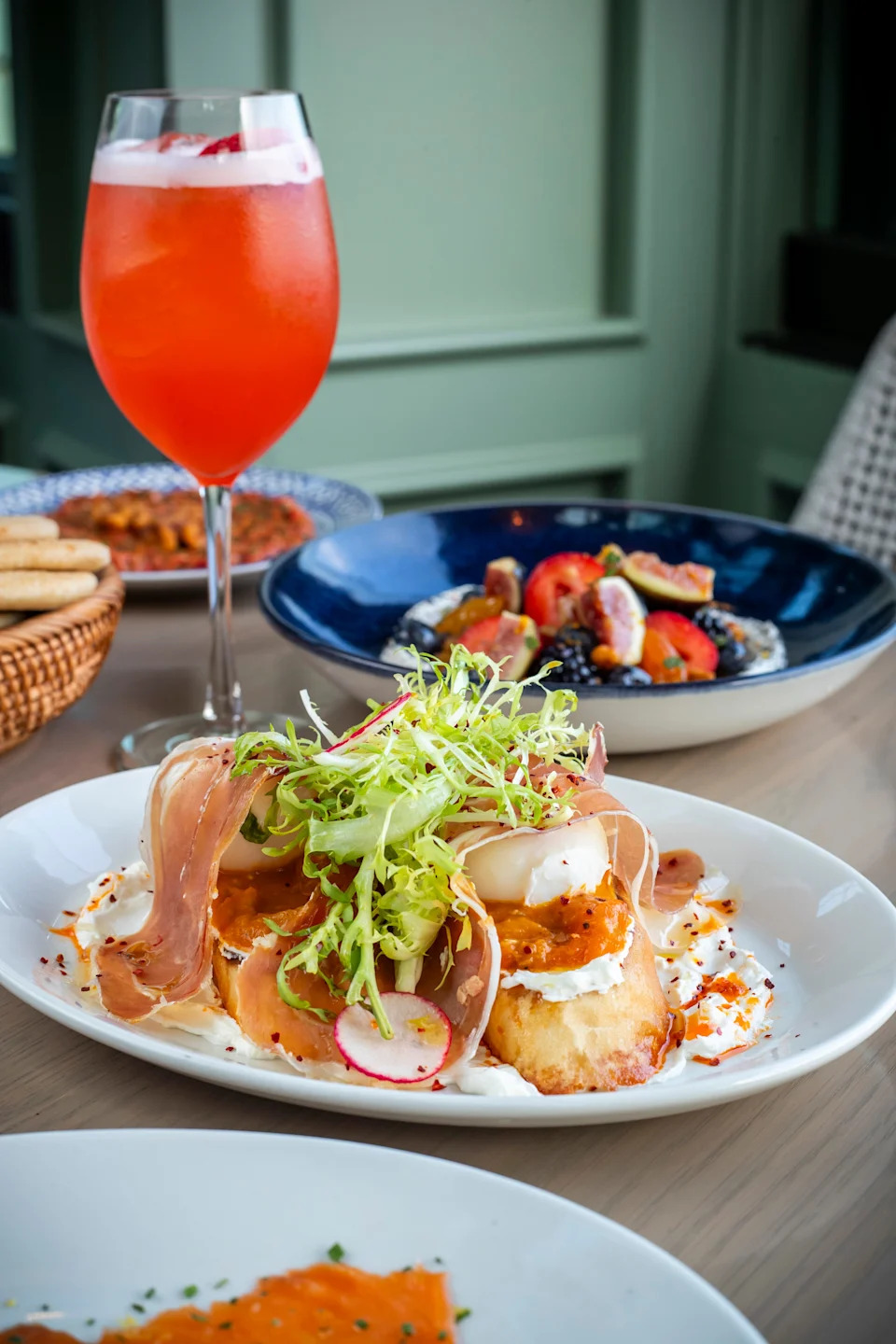 Del Mar's Turkish eggs.