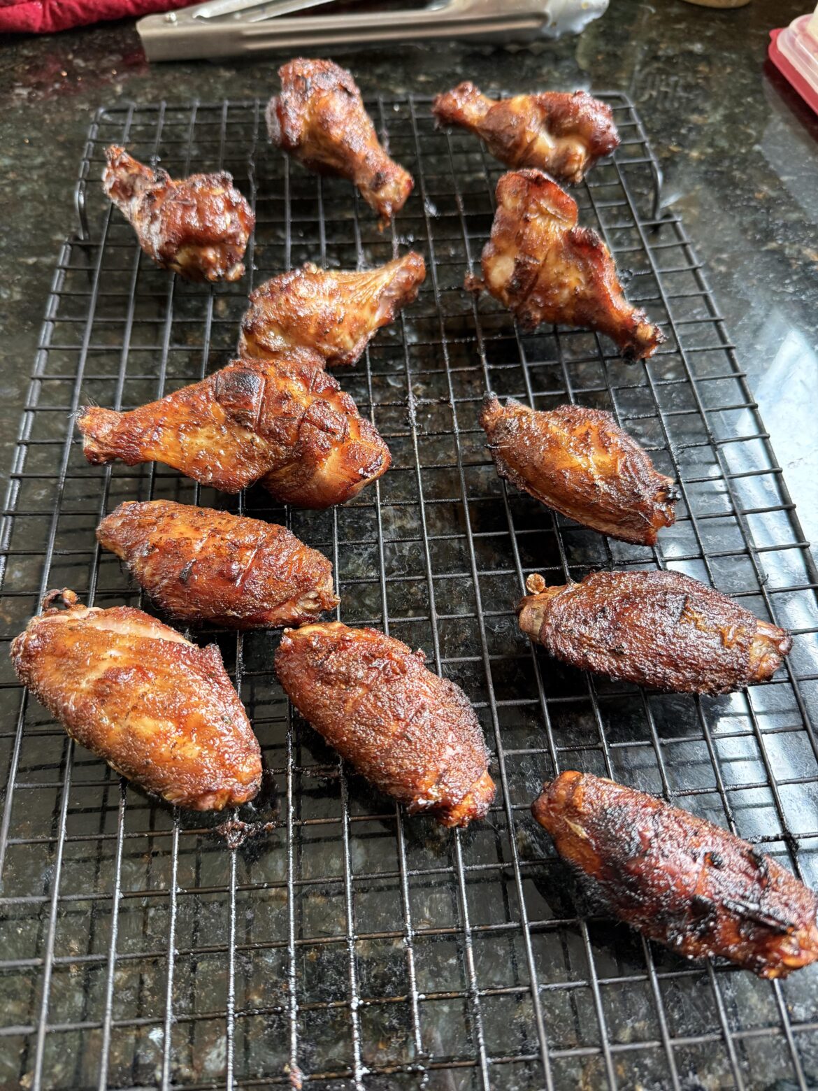 Smoked wings