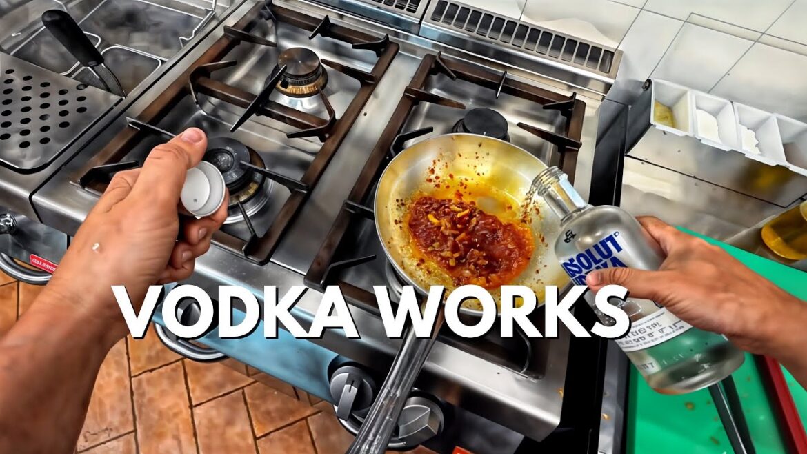 Why Vodka Makes Pasta Better