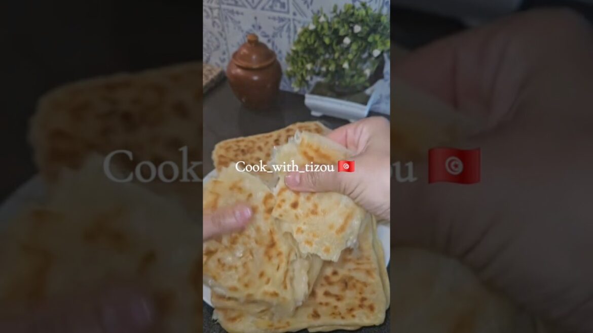 Msemen, cuisson parfaite #food #recettetunisienne #recipe
