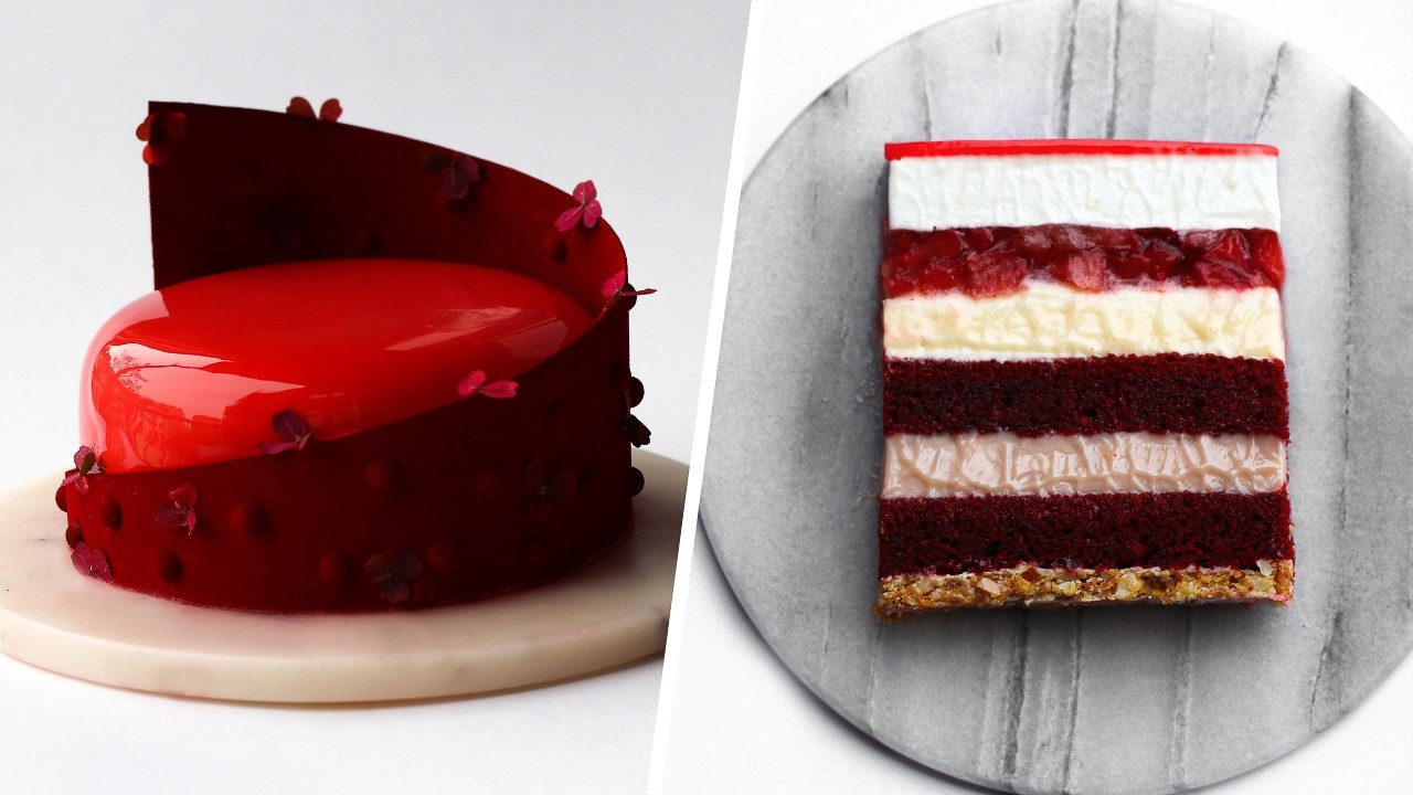 How I Revolutionized The Red Velvet Cake Like Never Before │ Tutorial ...