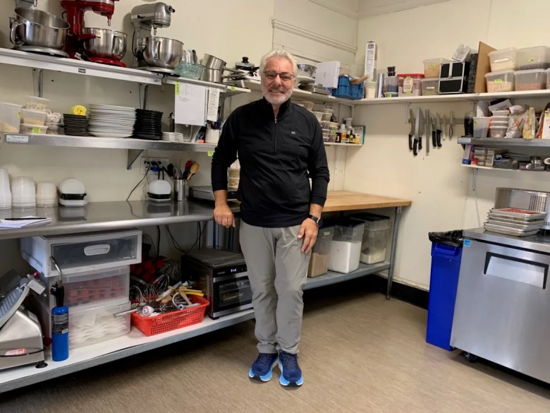 Chez TJ owner, George Aviet, has served contemporary French cuisine to diners for more than 40 years. Photo by Emily Margaretten.