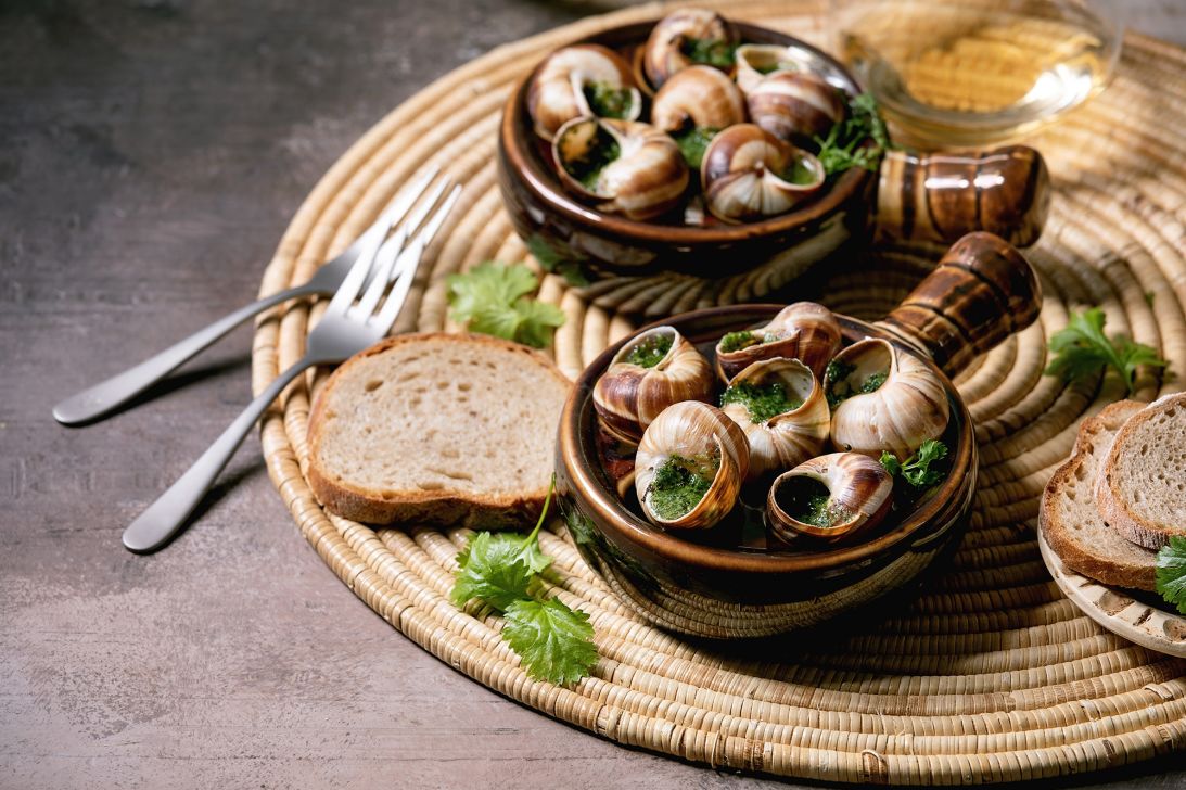 Escargots de Bourgogne.