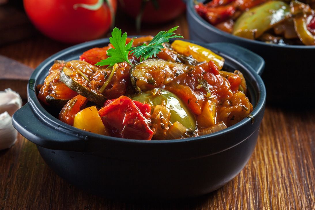 Ratatouille: The colorful, tangy vegetable dish is a Provençal specialty (and it shares a name with a great movie).