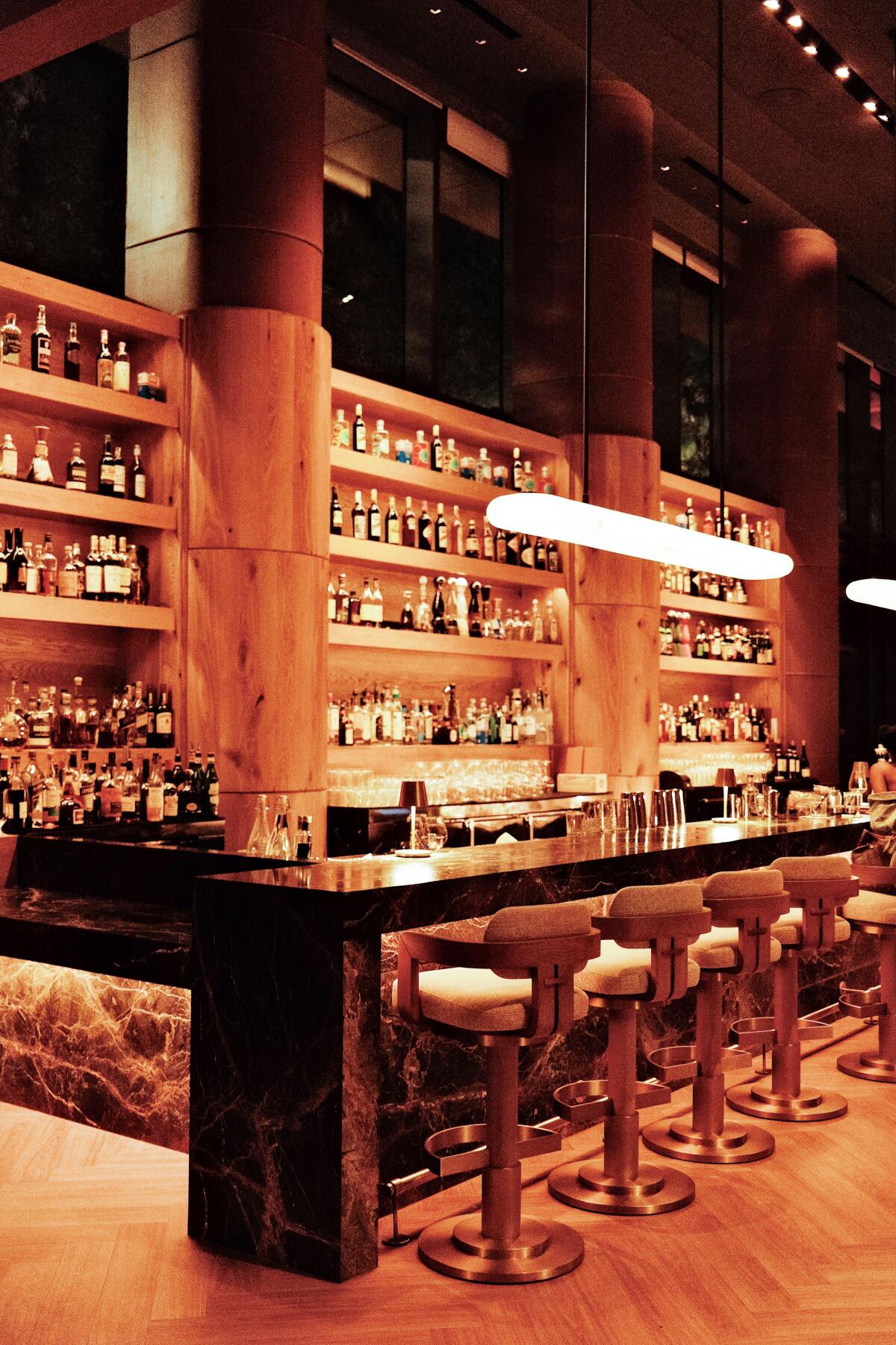 Bar Baldi, the Italian bar and lounge of Edoardo “Edo” Baldi's Tuscan-inspired steakhouse, is open daily.