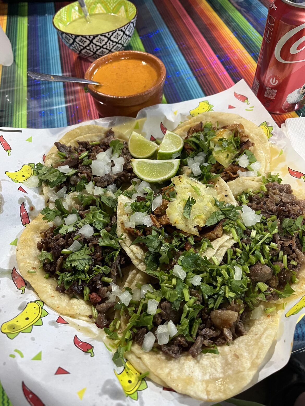 Family in my neighborhood cooks out of their garage every Saturday night. Better believe I’m there every week!