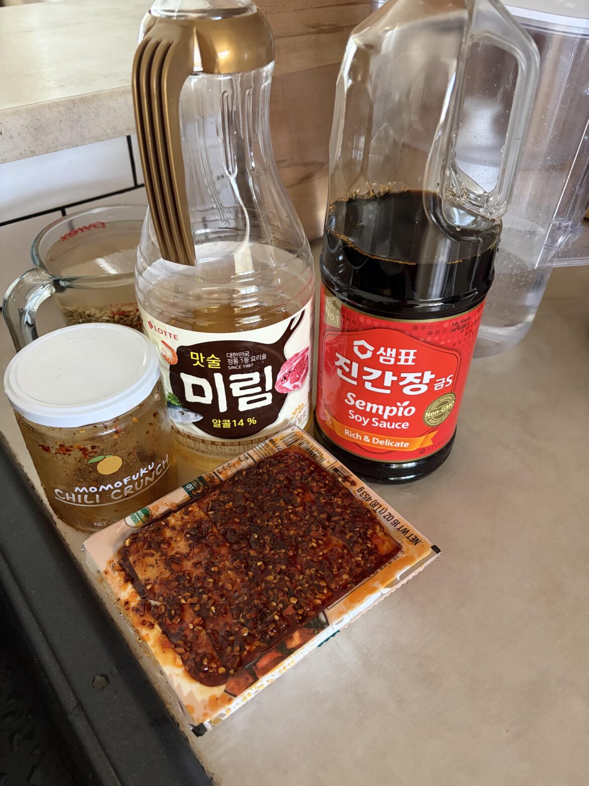 New favorite tofu 3 ingredient marinade!