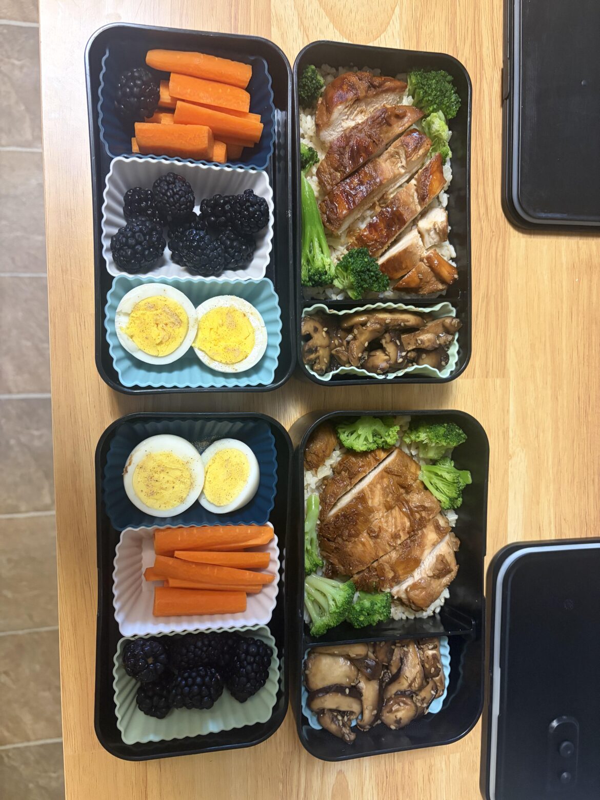 Bentos for the next two days!