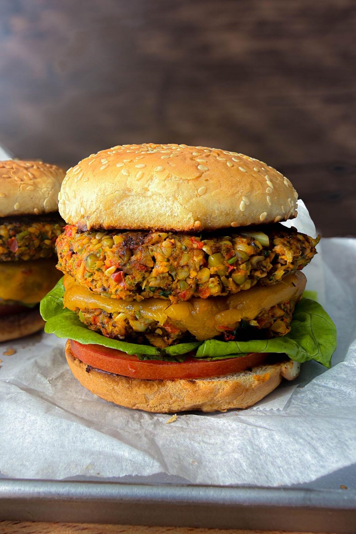 Mung Bean Garden Burgers