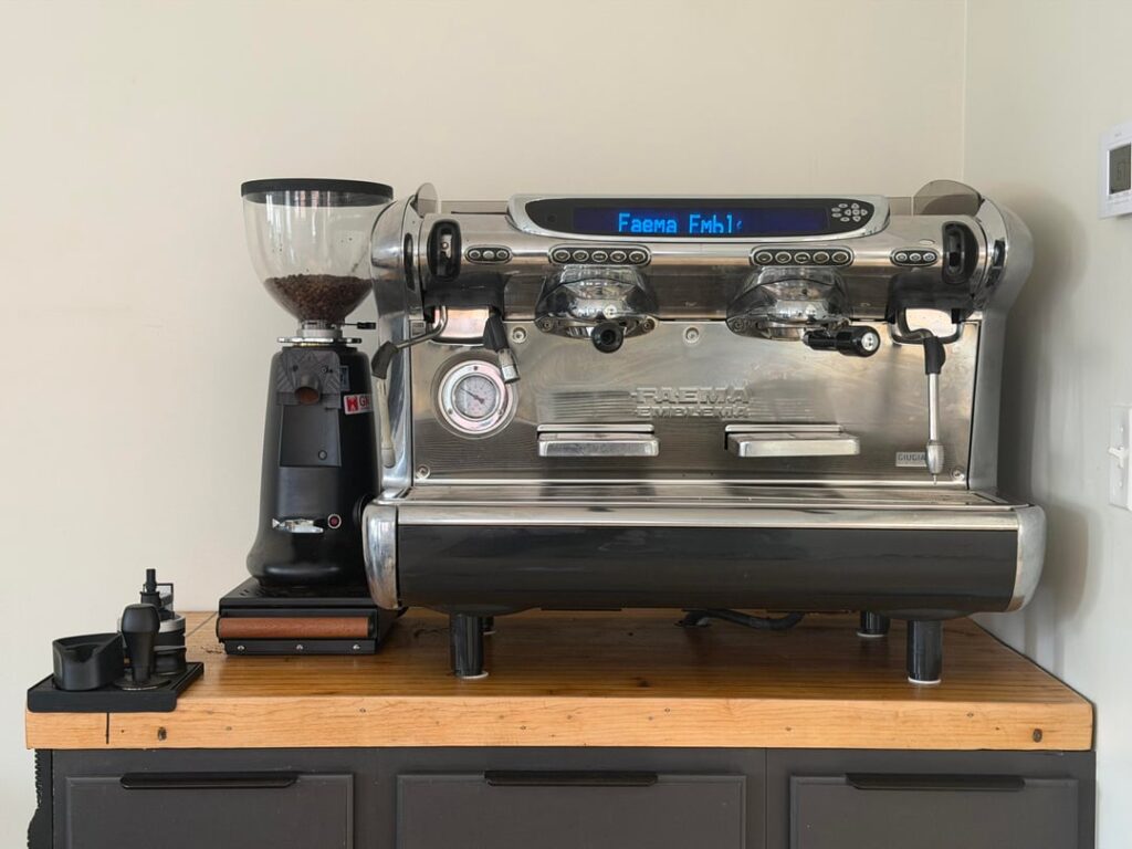 My in-home commercial espresso setup is finally done.