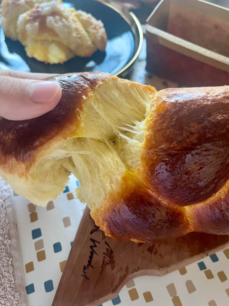 UPDATE: Broken brioche dough (baked anyway)