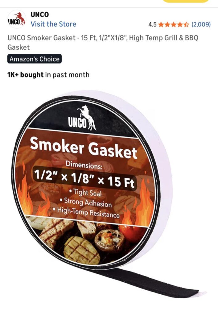 Bought a gasket for my kettle, works amazing.