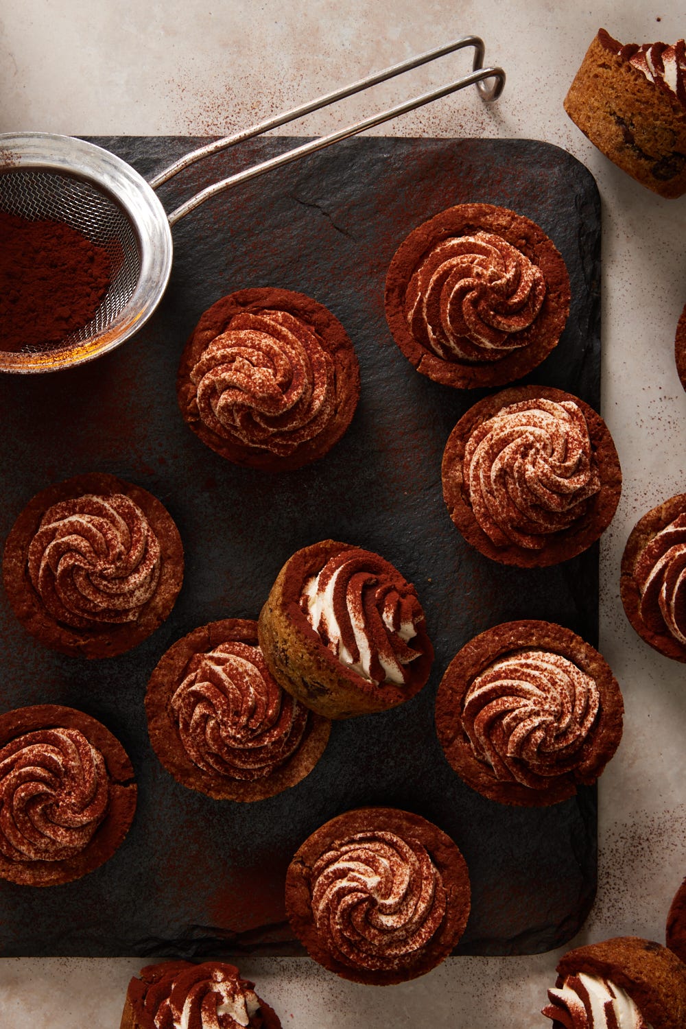 tiramisu cookie cups