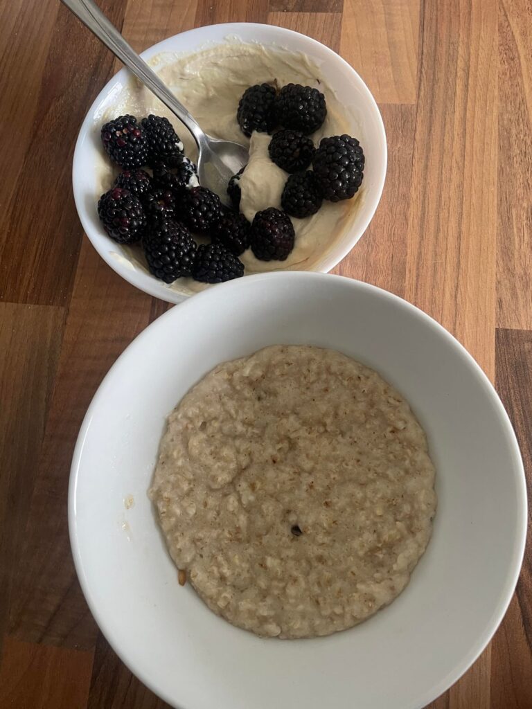 Blackberries were on sale