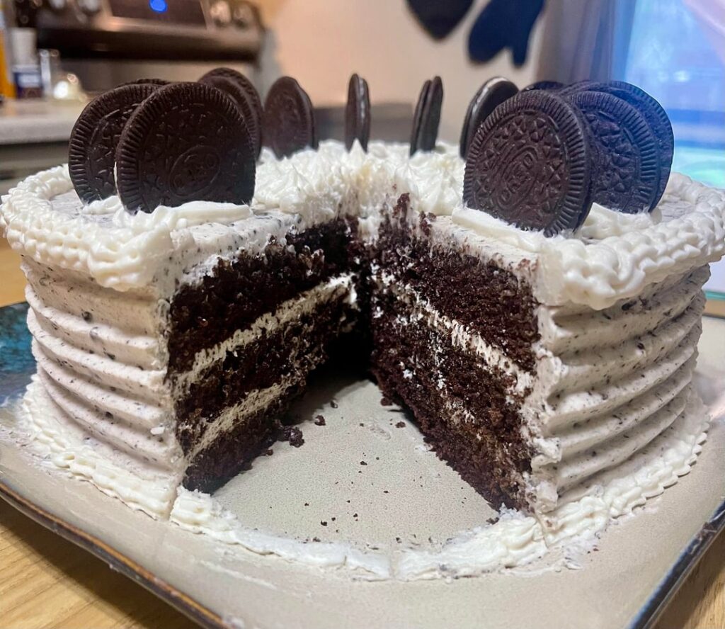 2nd layer cake attempt