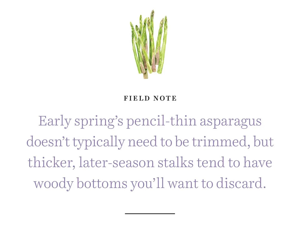 asparagus field note