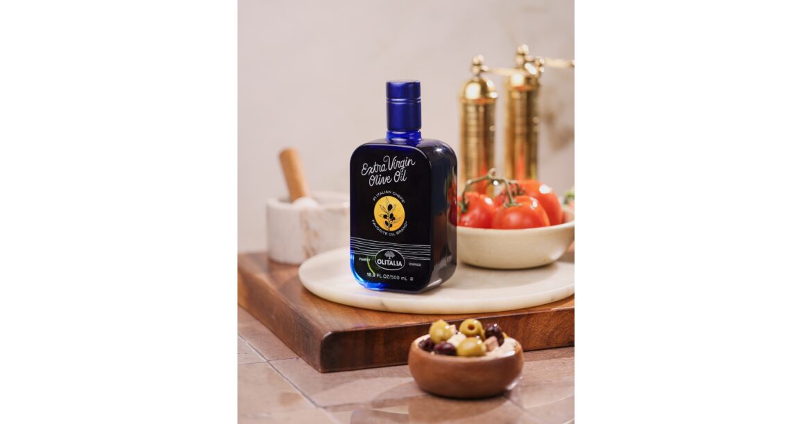Olitalia Introduces Signature Blue Bottle EVOO and New U.S. Platform