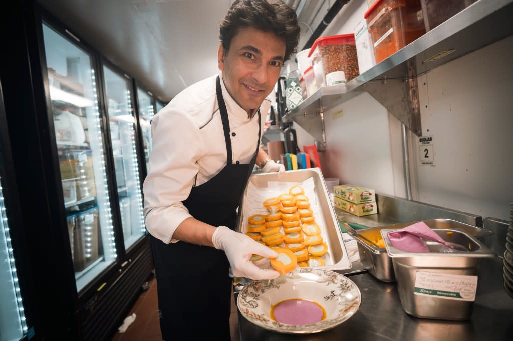 Chef Vikas Khanna, who is also an author and filmmaker, has served more than 80 million meals through his Feed India initiative. Stefano Giovannini for NY Post
