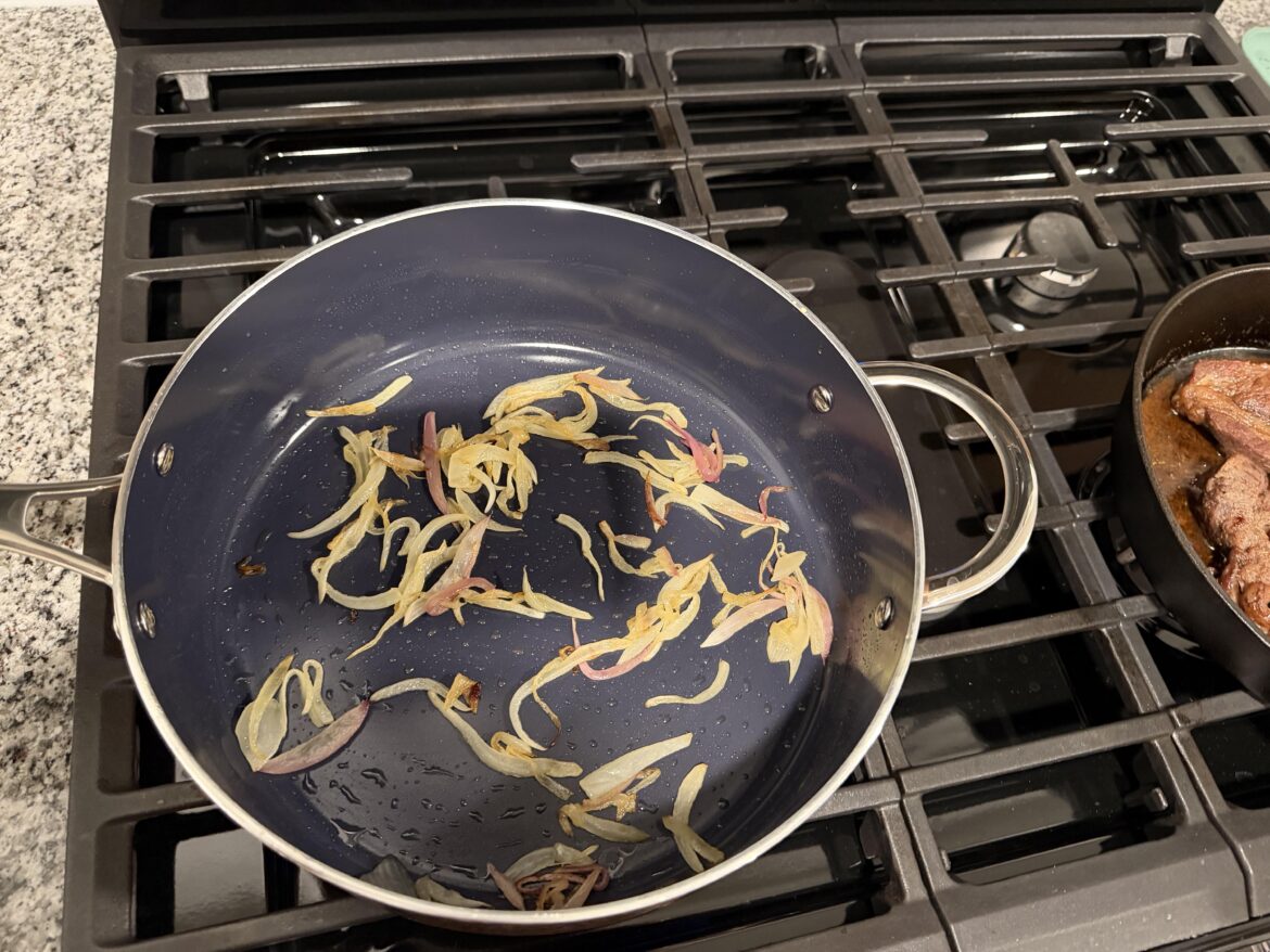 My wife said this was enough onions for our steak. Should I divorce her?