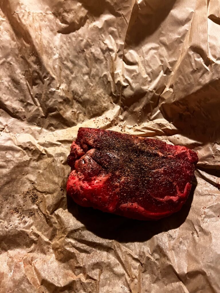 Leftover steak one pan bonanza