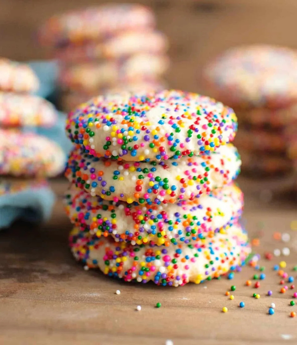 Sprinkle Cookies - Photo Credit: The Country Cook.