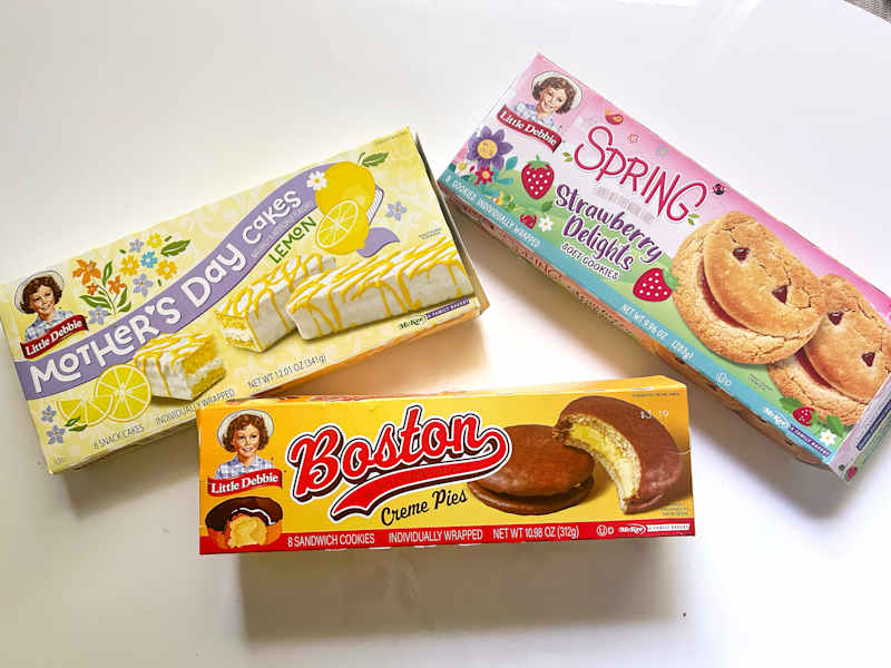 Various Little Debbie Snacks.