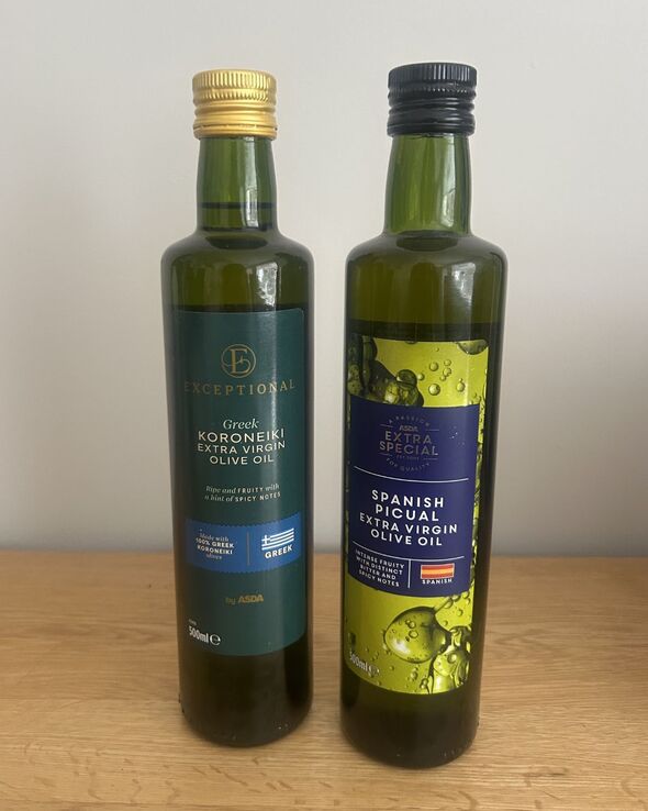 Asda's olive oils