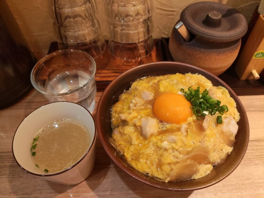 Sakurahime oyakodon in Ginza Sakurahime oyakodon in Ginza