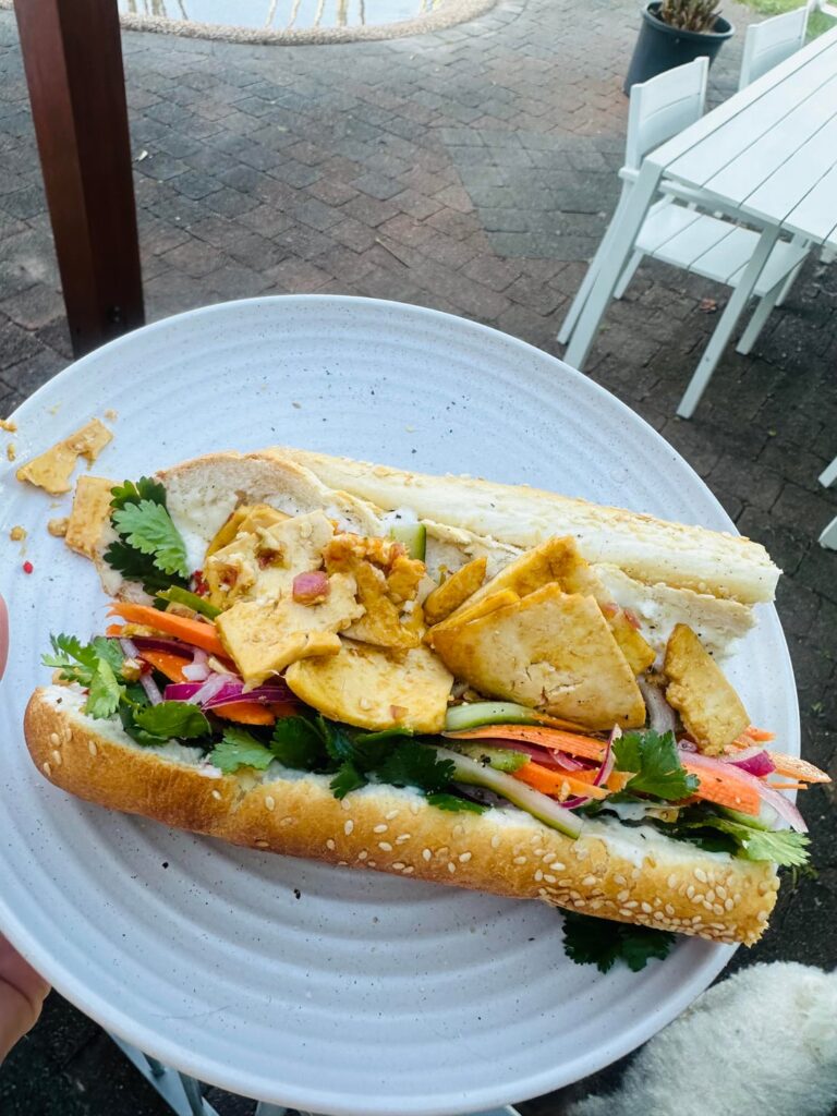 created my first banh mi! i fell inlove when i went to vietnam, had to do it myself!