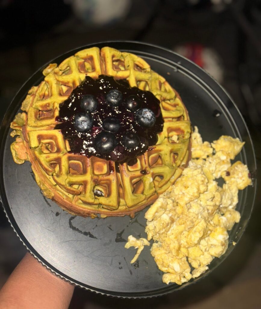 Matcha Waffles 🍵🧇🍳