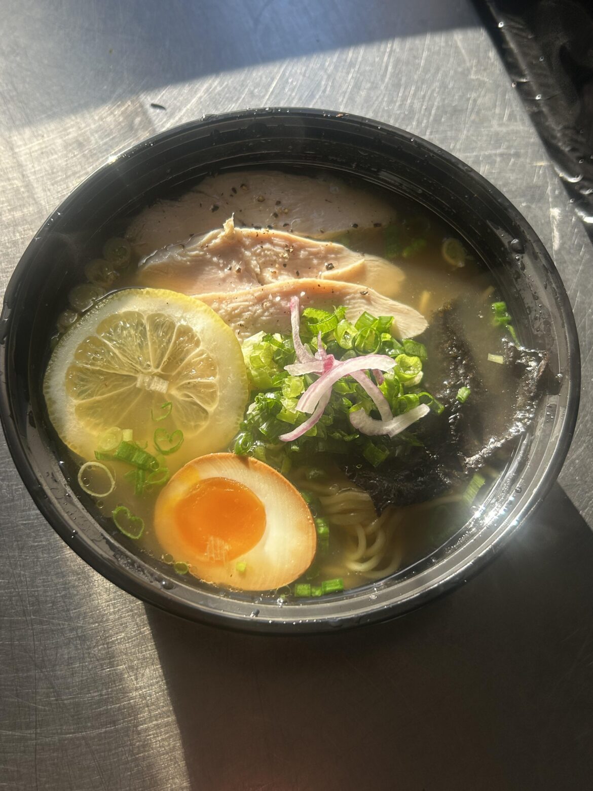 my first broth from scratch