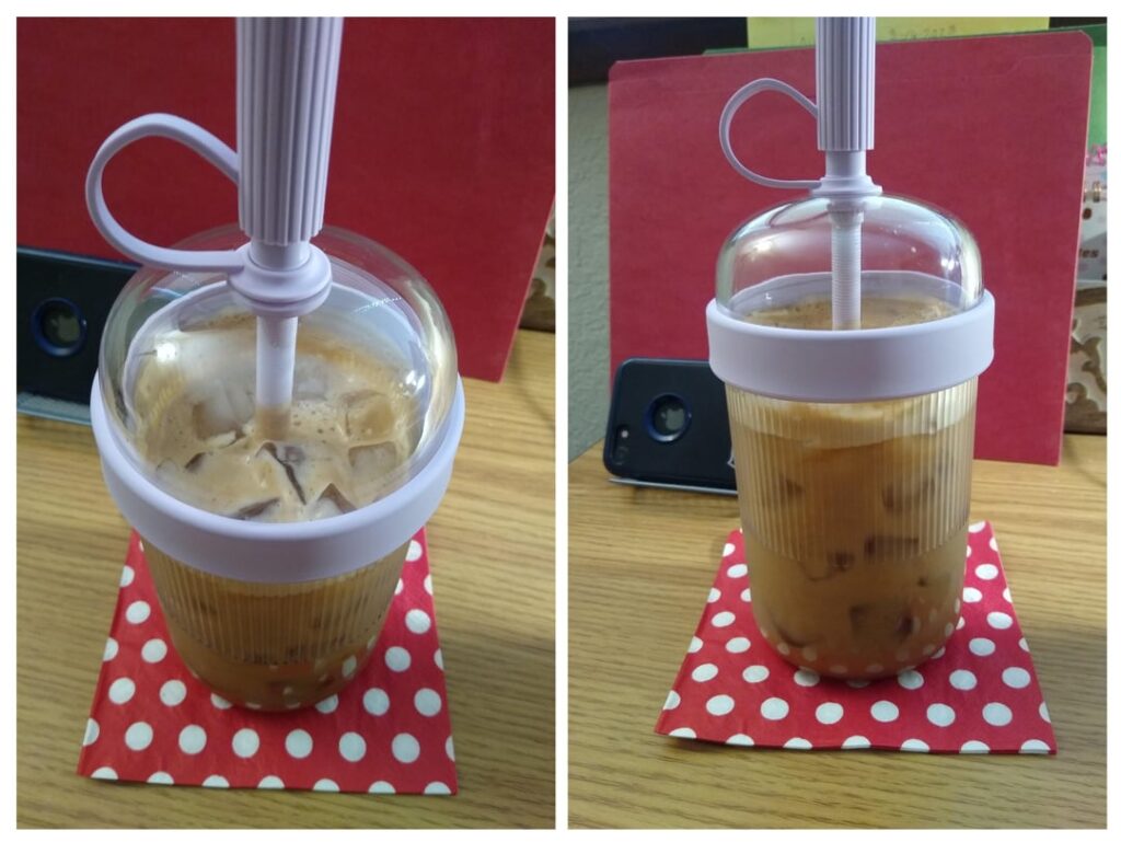 Enjoying a Brown Sugar Caramel Ice Leggero today