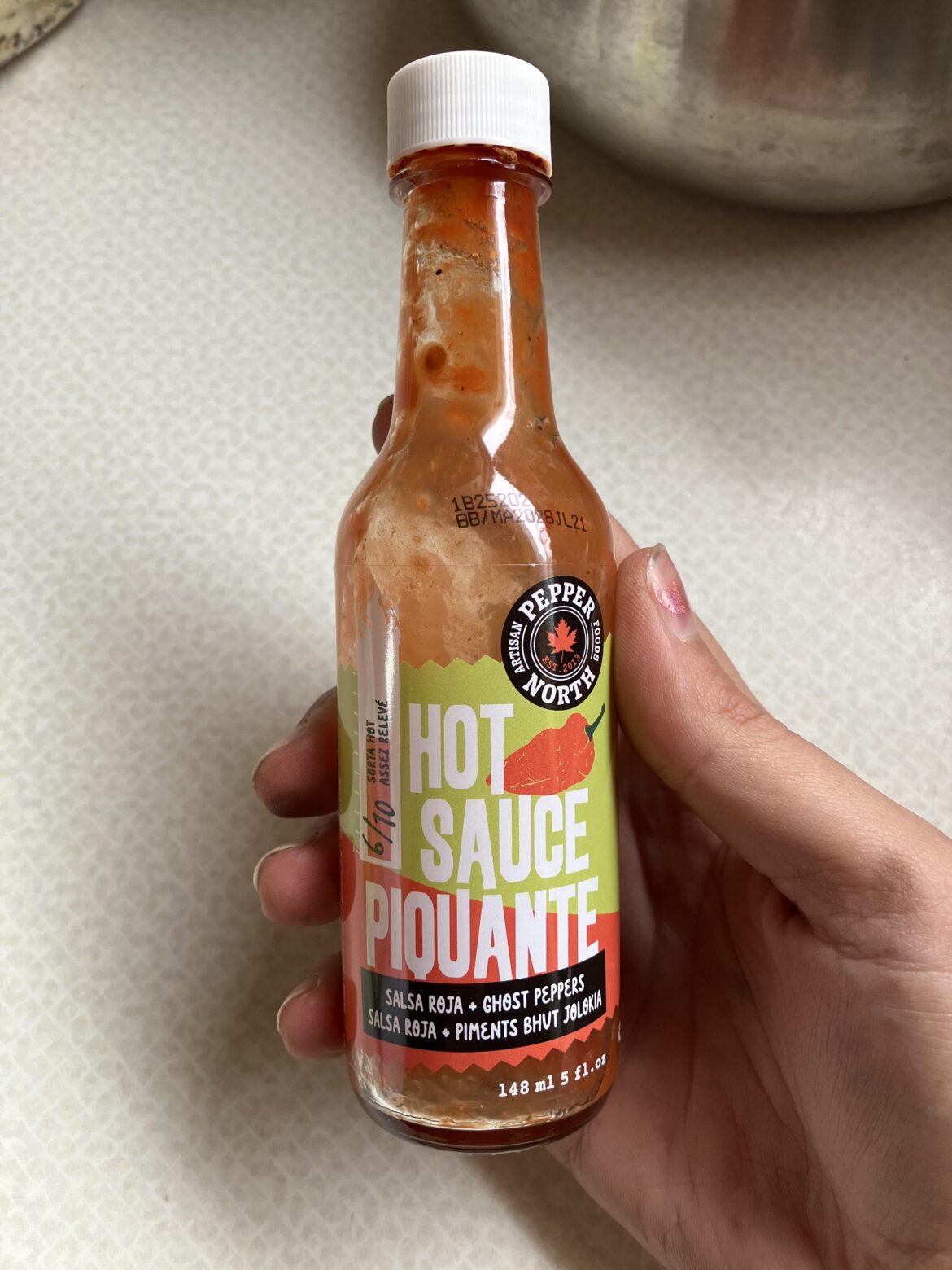 Pepper North salsa roja and ghost