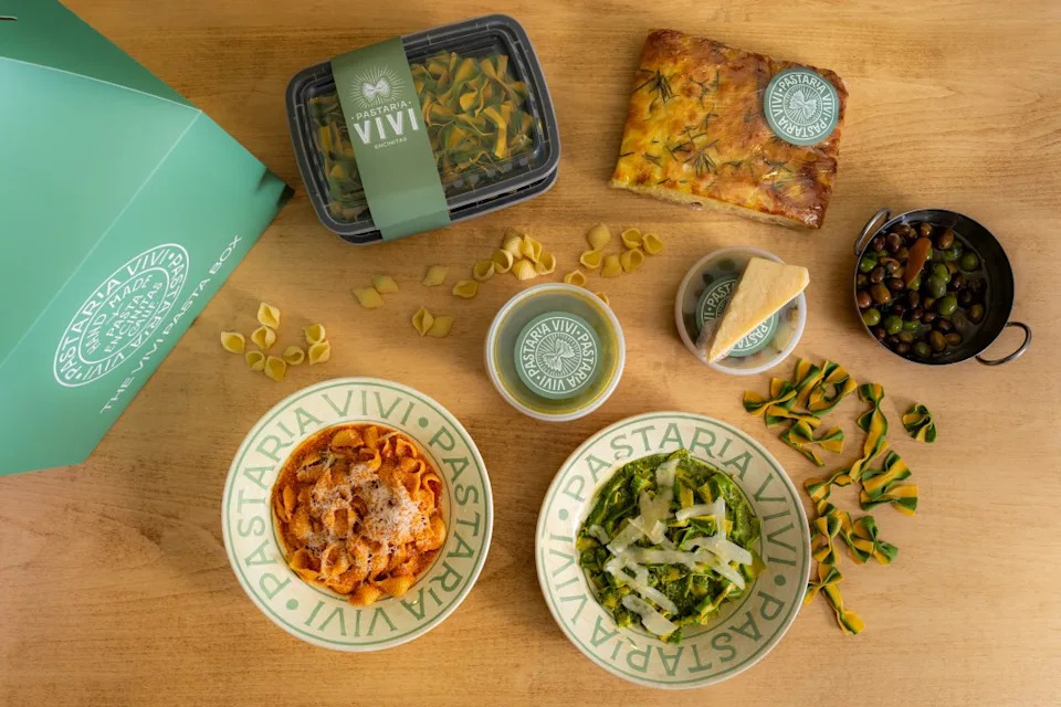 Pastaria Vivi officially opened in Encinitas, offering fresh pasta, ready-to-cook meals and specialty Italian goods under one roof. (Credit: Kimberly Motos)