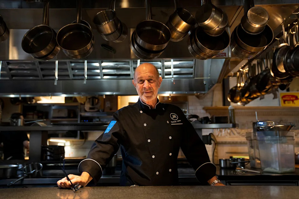 Chef Tom Valenti at Jockey Hollow Bar & Kitchen on Tuesday, May 2, 2023.