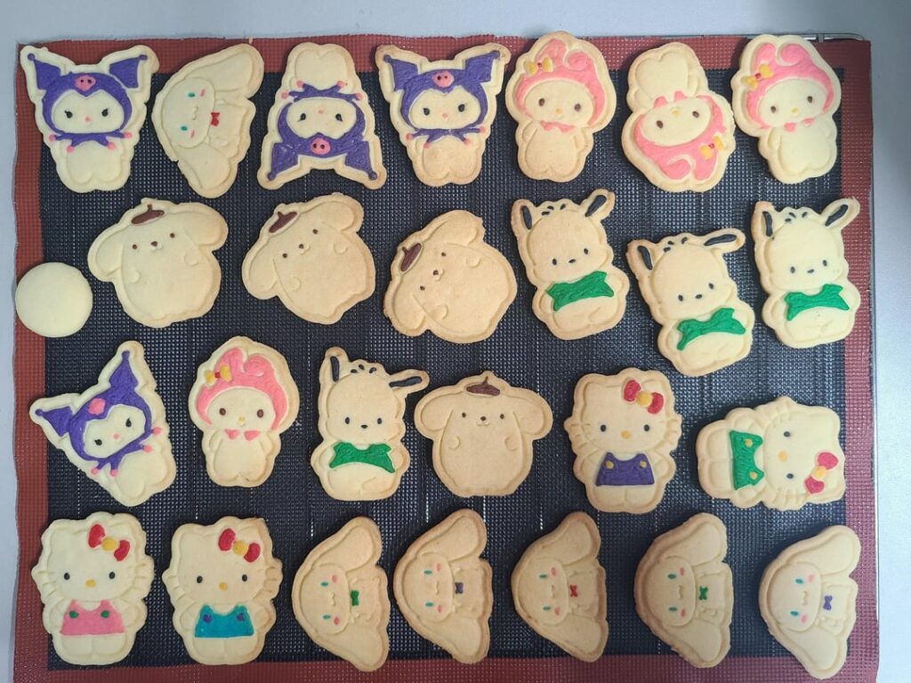 Sanrio friends cookies
