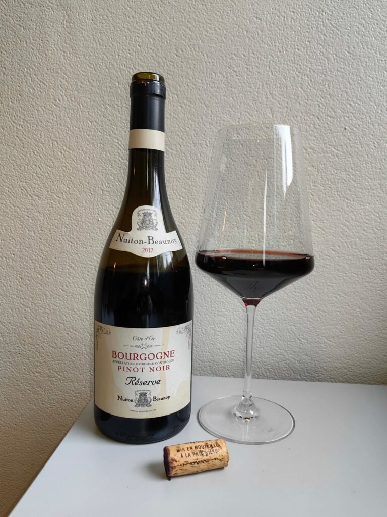 Nuiton-Beaunoy Bourgogne Pinot Noir 2017