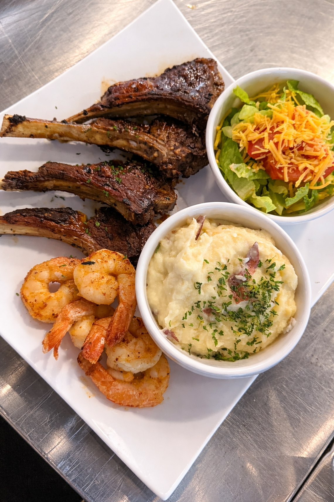 Dova’s, inside Old North Bar in the Greyline Station, specializes in lamb chops.