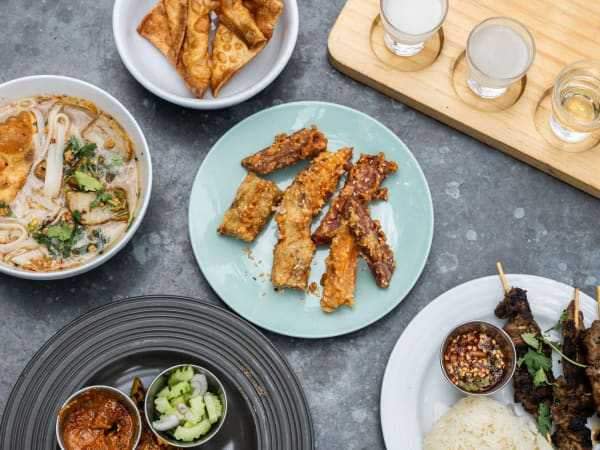 Thai Fresh is celebrating Songkran, the Thai New Year, with specials and a soup bar out front. | Photo by Liz Harroun