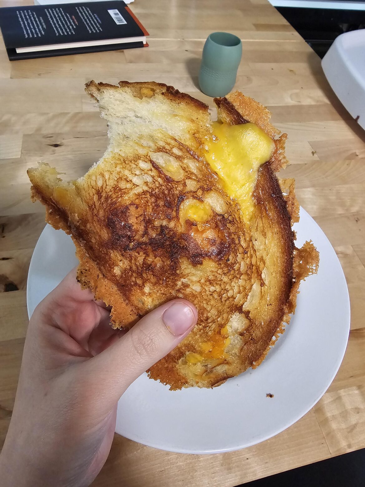 maybe my best grilled cheese yet